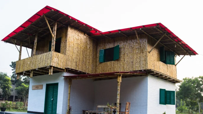 چوب، سنگ و فلز طراحی داخلی خانه های روستایی